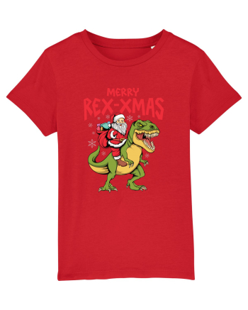 cu dinozauri de Craciun - Merry Rex-xmas Red