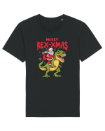 cu dinozauri de Craciun - Merry Rex-xmas Tricou mânecă scurtă Unisex Rocker