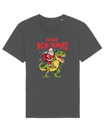 cu dinozauri de Craciun - Merry Rex-xmas Anthracite