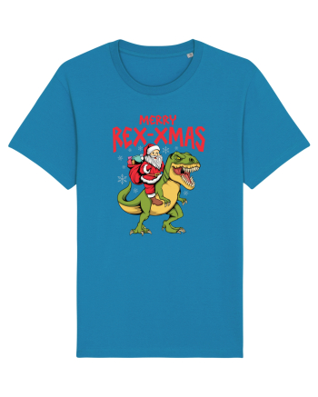 cu dinozauri de Craciun - Merry Rex-xmas Azur