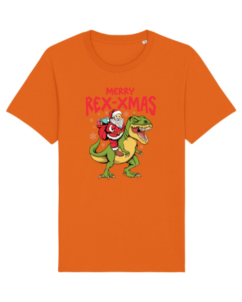 cu dinozauri de Craciun - Merry Rex-xmas Bright Orange