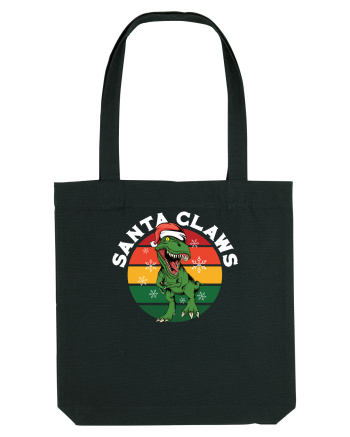 cu dinozauri de Craciun - Santa Claws Black