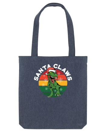 cu dinozauri de Craciun - Santa Claws Midnight Blue