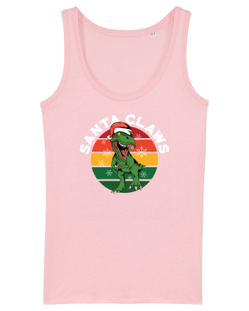 cu dinozauri de Craciun - Santa Claws Cotton Pink