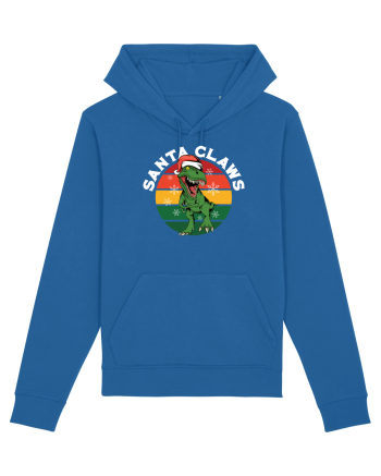 cu dinozauri de Craciun - Santa Claws Royal Blue