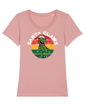 cu dinozauri de Craciun - Santa Claws Canyon Pink