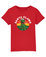 cu dinozauri de Craciun - Santa Claws Tricou mânecă scurtă  Copii Mini Creator