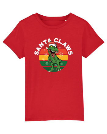 cu dinozauri de Craciun - Santa Claws Red
