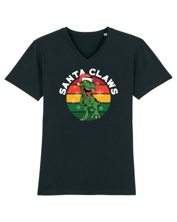 cu dinozauri de Craciun - Santa Claws Black