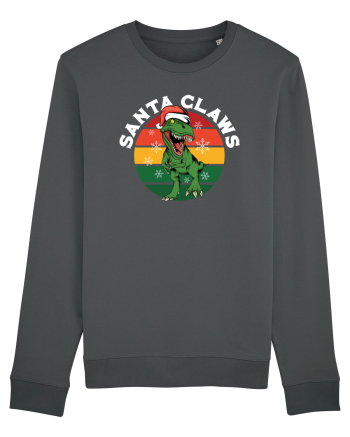 cu dinozauri de Craciun - Santa Claws Anthracite