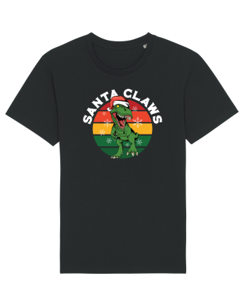 cu dinozauri de Craciun - Santa Claws Black