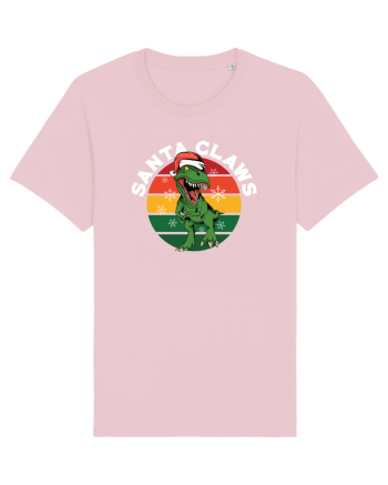 cu dinozauri de Craciun - Santa Claws Cotton Pink