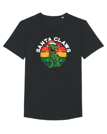 cu dinozauri de Craciun - Santa Claws Black