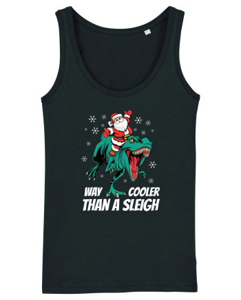 cu dinozauri de Craciun - T-rex is way cooler than a sleigh Black