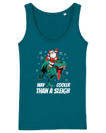 cu dinozauri de Craciun - T-rex is way cooler than a sleigh Maiou Damă Dreamer