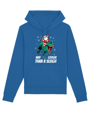 cu dinozauri de Craciun - T-rex is way cooler than a sleigh Royal Blue