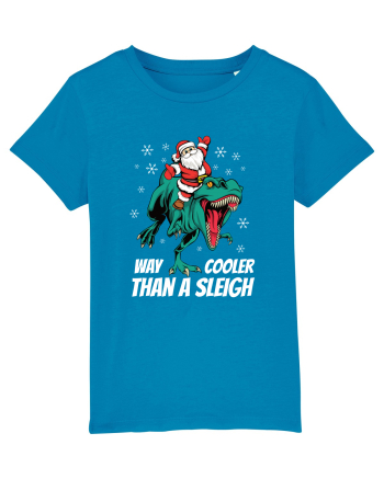 cu dinozauri de Craciun - T-rex is way cooler than a sleigh Azur