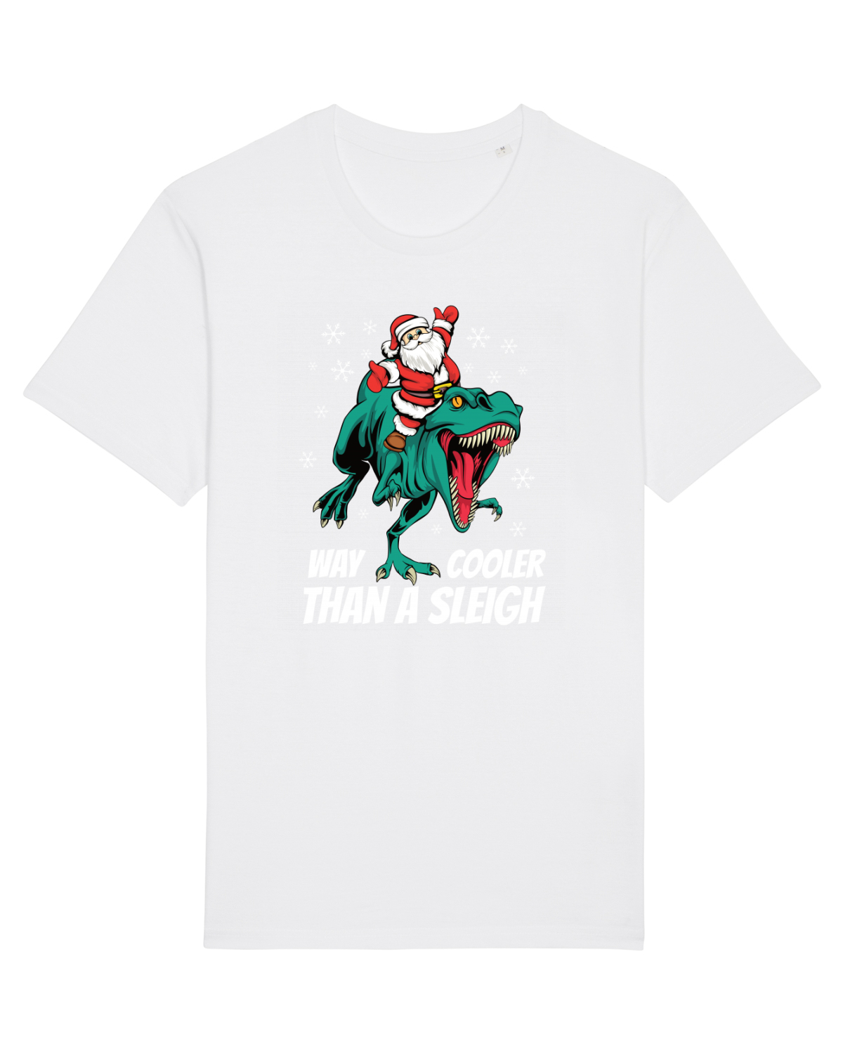 Tricou mânecă scurtă Unisex Rocker White