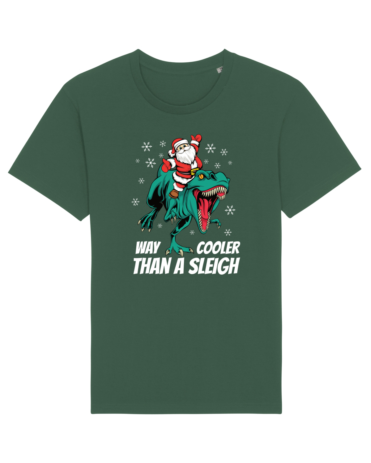 Tricou mânecă scurtă Unisex Rocker Bottle Green