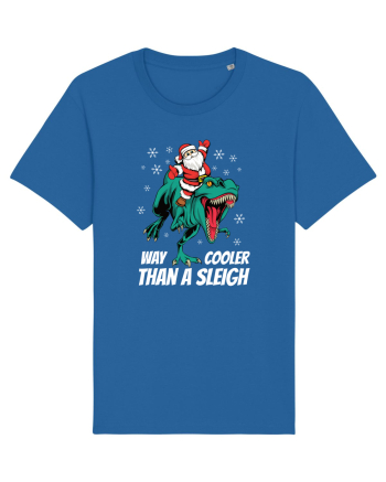 cu dinozauri de Craciun - T-rex is way cooler than a sleigh Royal Blue