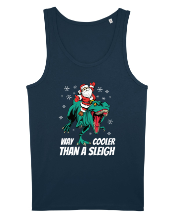 cu dinozauri de Craciun - T-rex is way cooler than a sleigh Navy