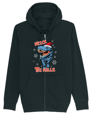 cu dinozauri de Craciun - Wreck the halls Black