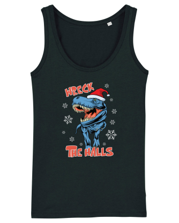 cu dinozauri de Craciun - Wreck the halls Black