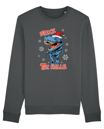 cu dinozauri de Craciun - Wreck the halls Anthracite