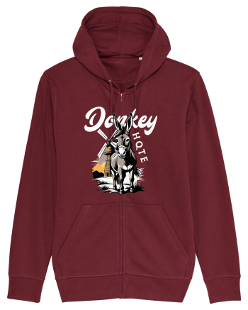 Don Quijote Donkey Burgundy