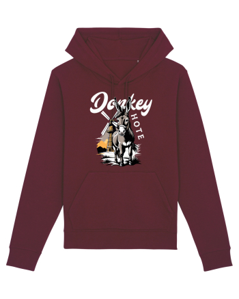 Don Quijote Donkey Burgundy