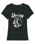 Don Quijote Donkey Tricou mânecă scurtă guler larg fitted Damă Expresser