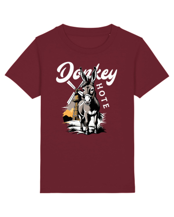 Don Quijote Donkey Burgundy