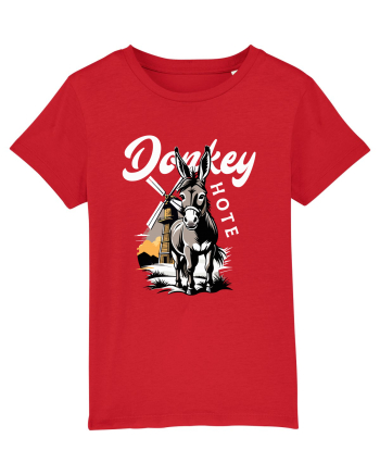 Don Quijote Donkey Red