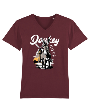 Don Quijote Donkey Burgundy