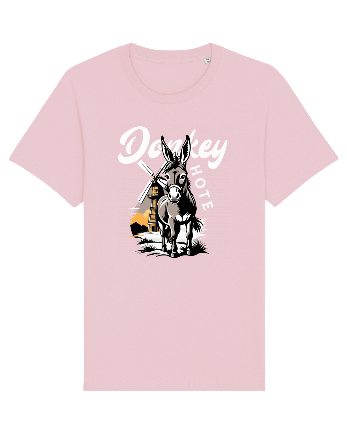 Tricou mânecă scurtă Unisex Rocker Cotton Pink