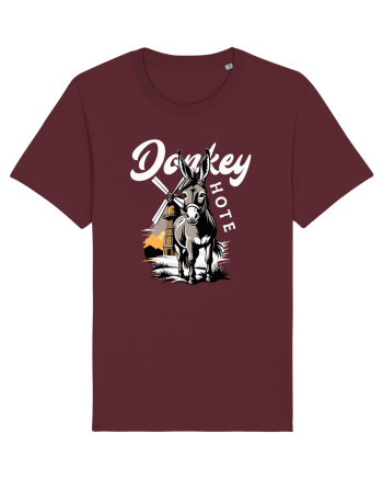 Don Quijote Donkey Burgundy