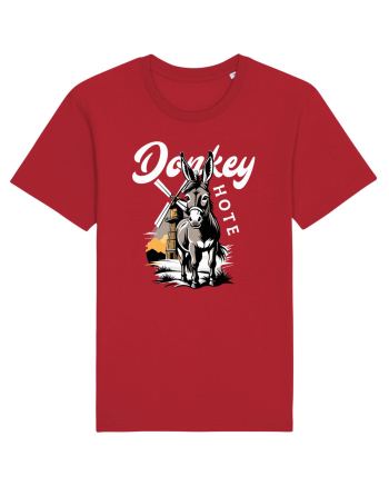 Don Quijote Donkey Red