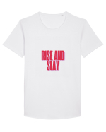rise and slay Tricou mânecă scurtă guler larg Bărbat Skater