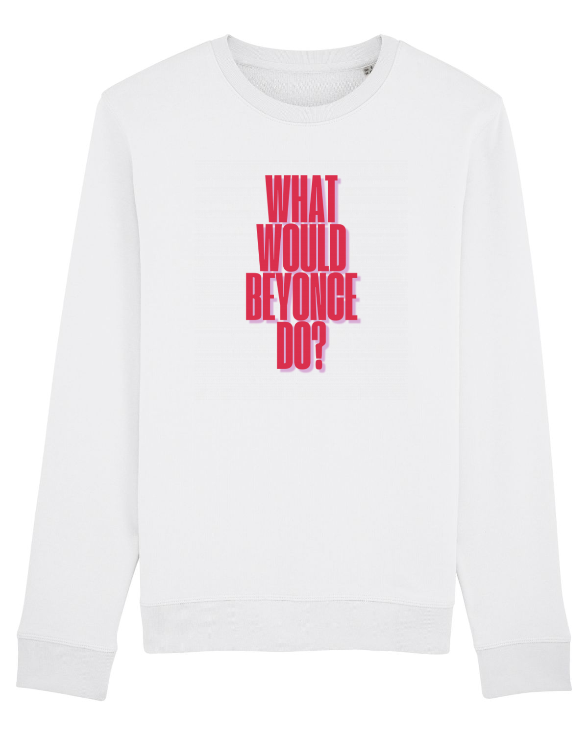 Bluză mânecă lungă Unisex Rise White