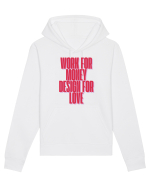 work for money design for love Hanorac Unisex Drummer