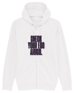 check your ego amigo Hanorac cu fermoar Unisex Connector