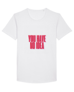 you have no idea Tricou mânecă scurtă guler larg Bărbat Skater