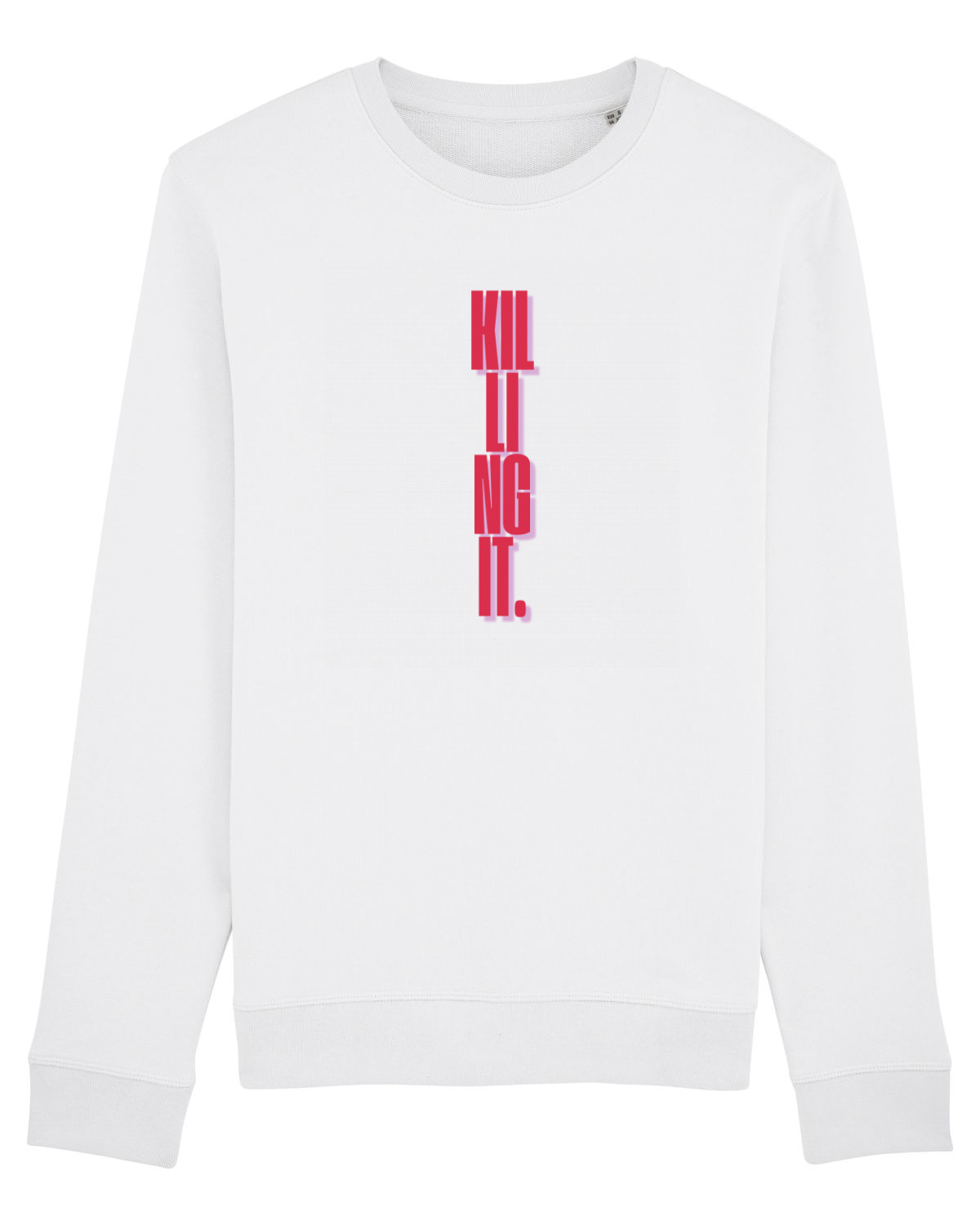 Bluză mânecă lungă Unisex Rise White