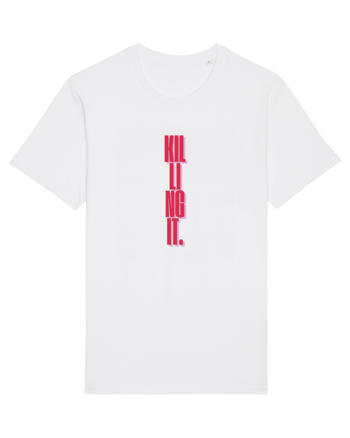 Tricou mânecă scurtă Unisex Rocker White