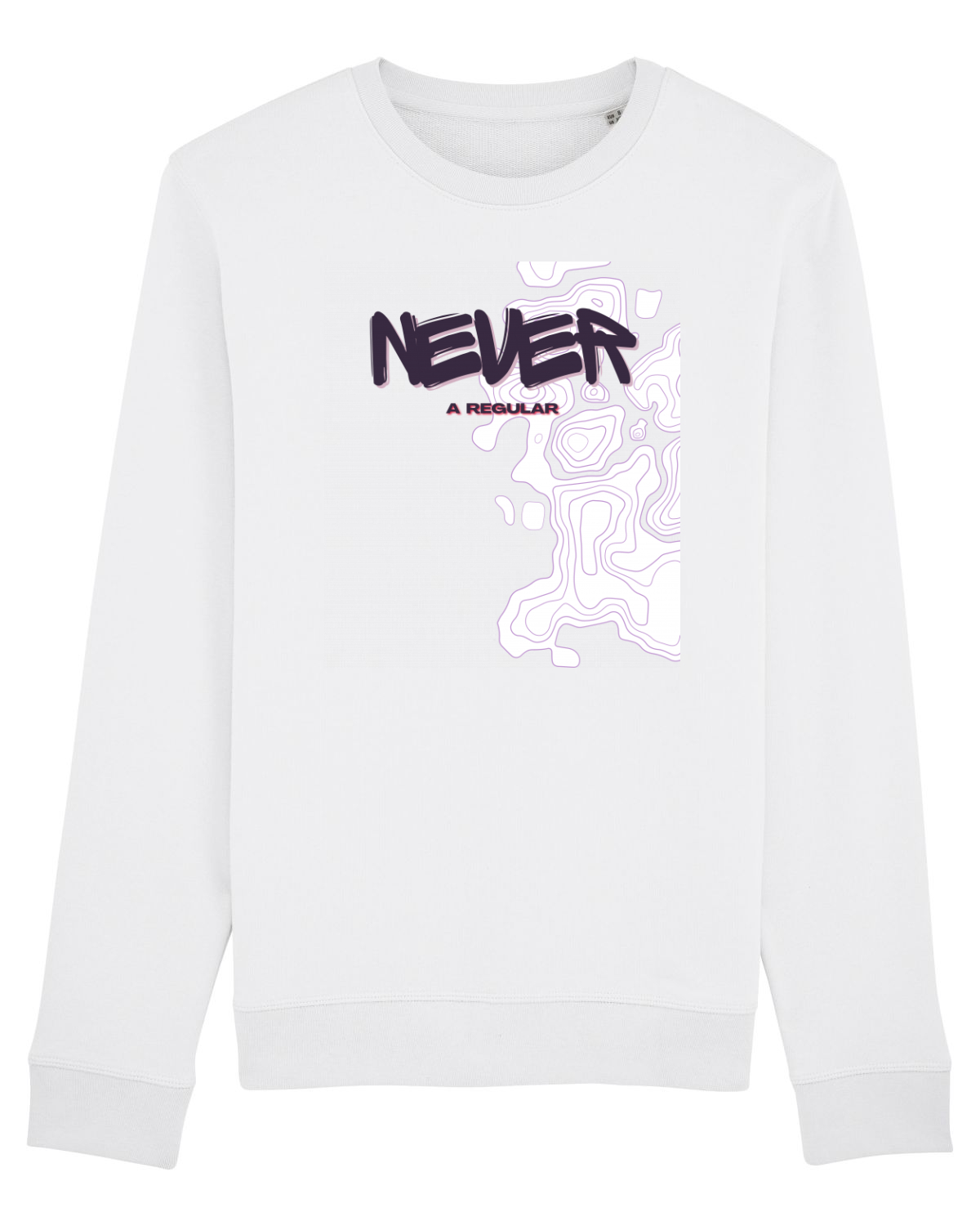 Bluză mânecă lungă Unisex Rise White