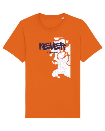 Never A Regular Bright Orange