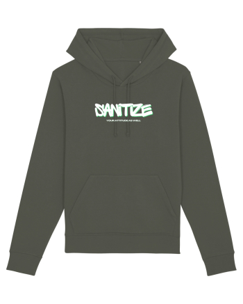 Sanitize Your Attitude As Well Khaki
