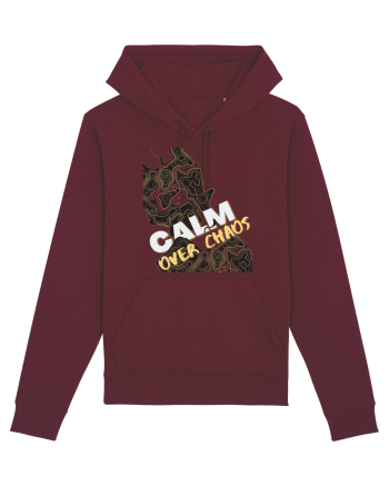 calm over chaos Burgundy