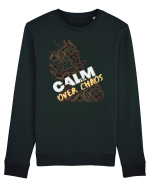 calm over chaos Bluză mânecă lungă Unisex Rise