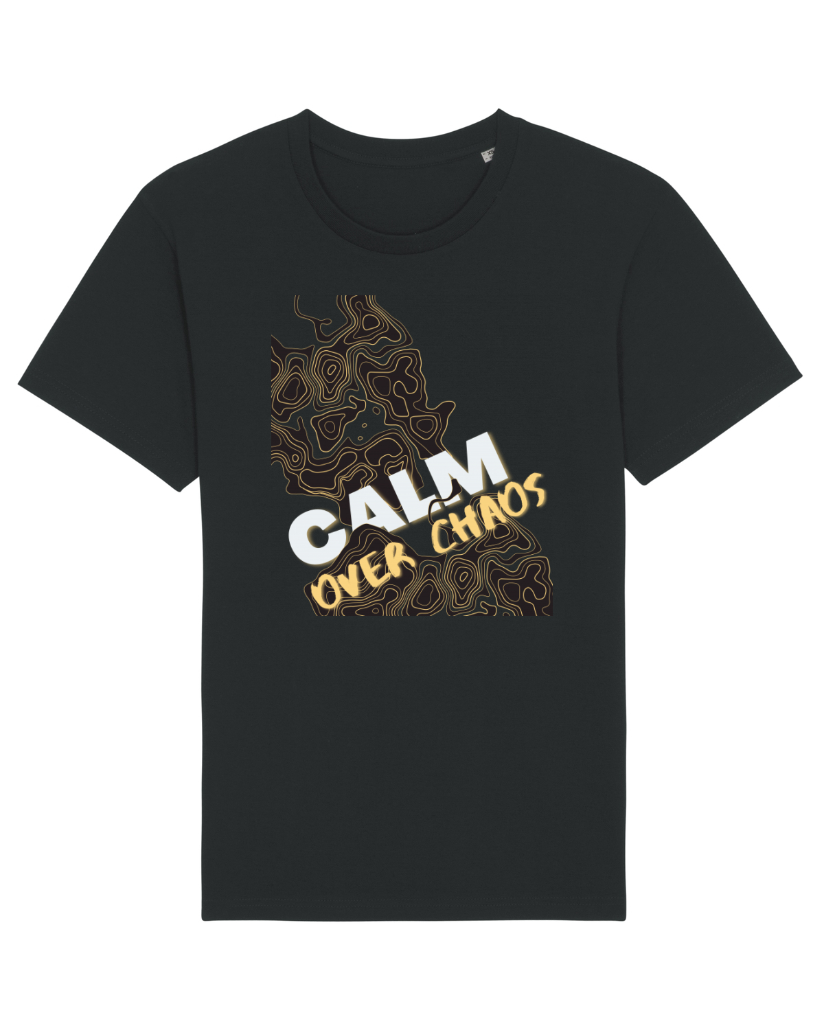 Tricou mânecă scurtă Unisex Rocker Black